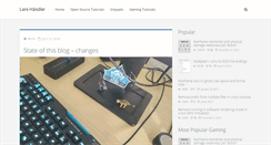 Desktop Screenshot of larshaendler.com